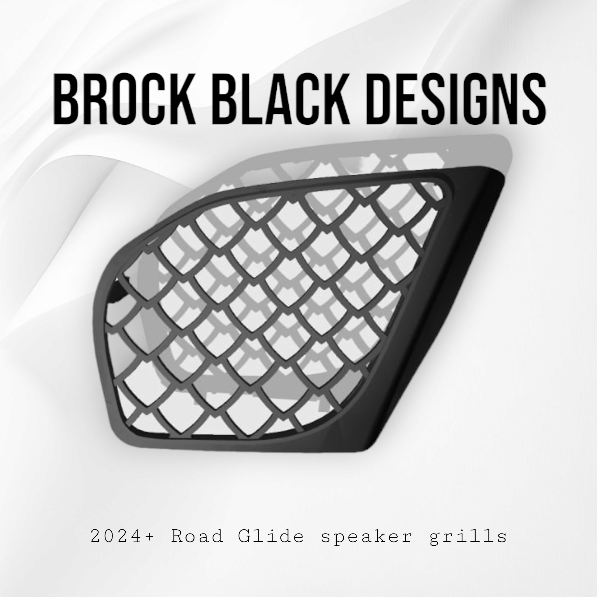 2024+ Road Glide various decorative speakers grill covers sets