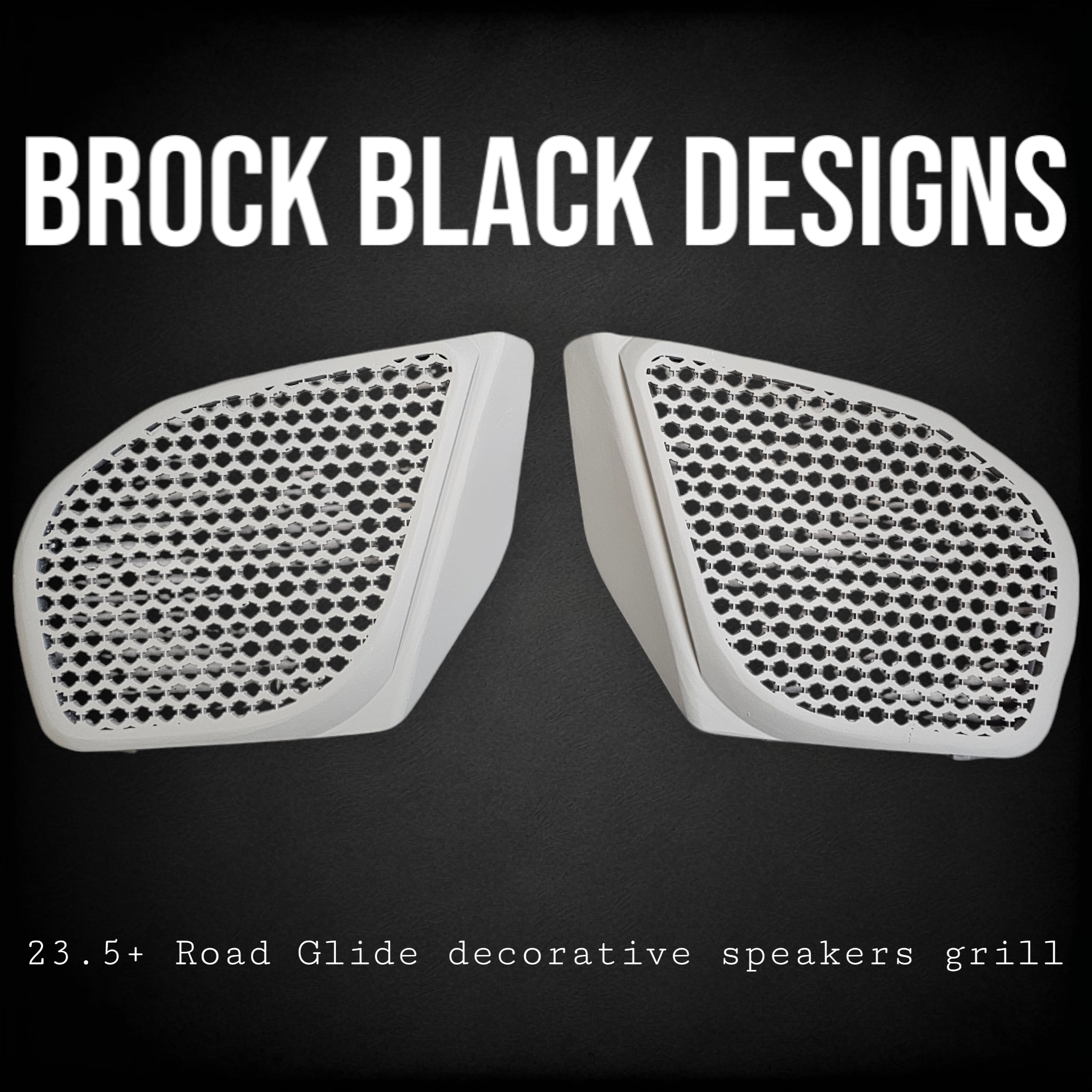 2024+ Road Glide various decorative speakers grill covers sets