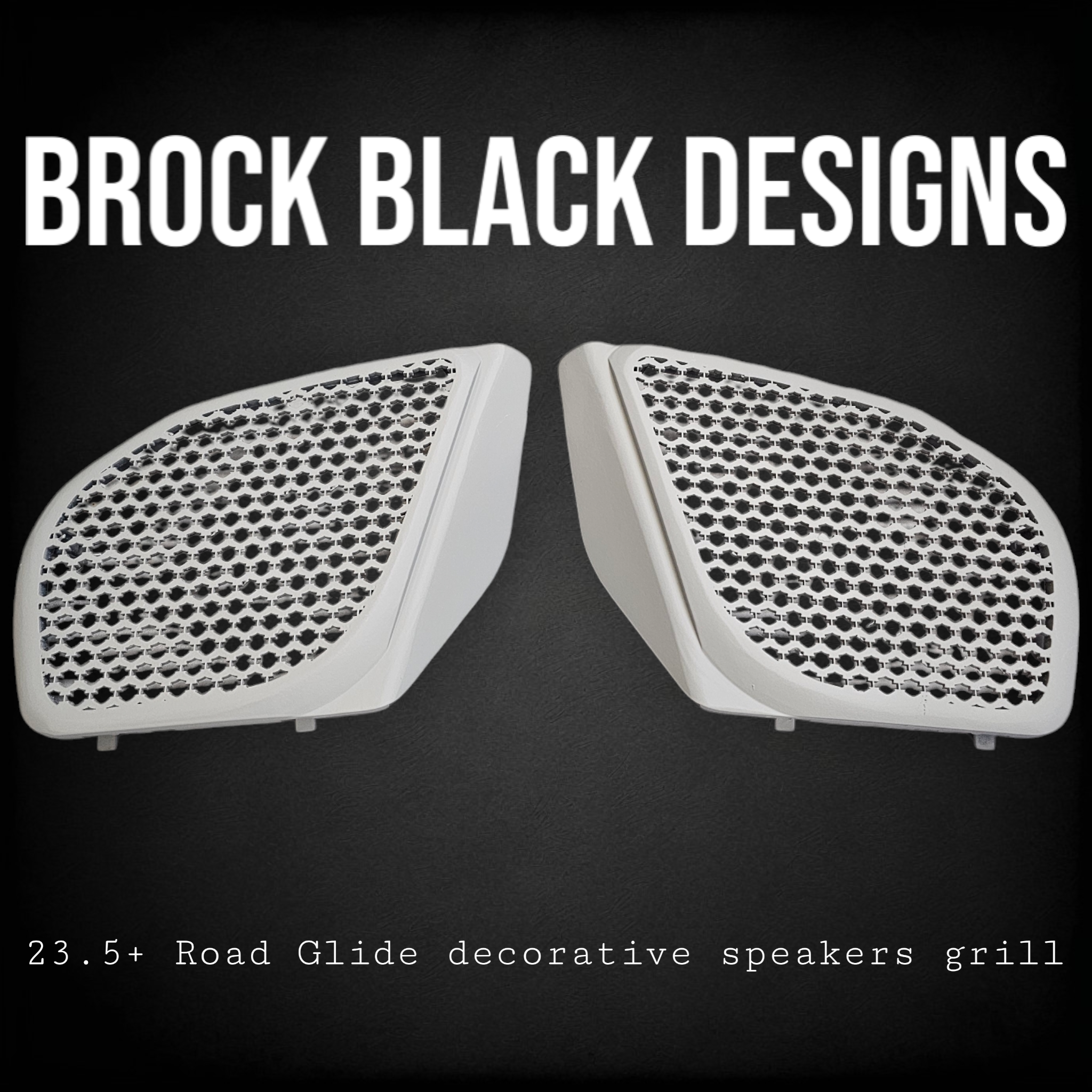 2024+ Road Glide various decorative speakers grill covers sets
