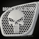 98-2024+ Road Glide 3D punisher speakers grill covers set