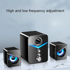 wired desktop speakers With its built-in microphone