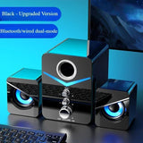 wired desktop speakers With its built-in microphone