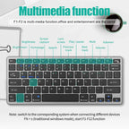2.4G Wireless Keyboard Mouse Set Bluetooth 5.0 Keyboard Mouse Combo 3 modes Mini Keyboard Mouse For Laptop PC Accessories
