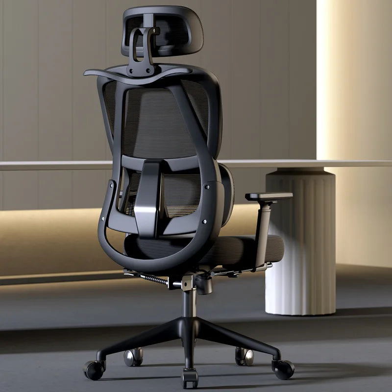 Ergonomic chair Home computer chair Comfortable sedentary office chair Back seat Study desk E-sports study chair