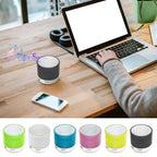 Mini Portable Wireless Bluetooth Speaker Sound Music Box Blutooth With LED Lights For PC Phone Subwoofer Bluetooth HiFi Speaker