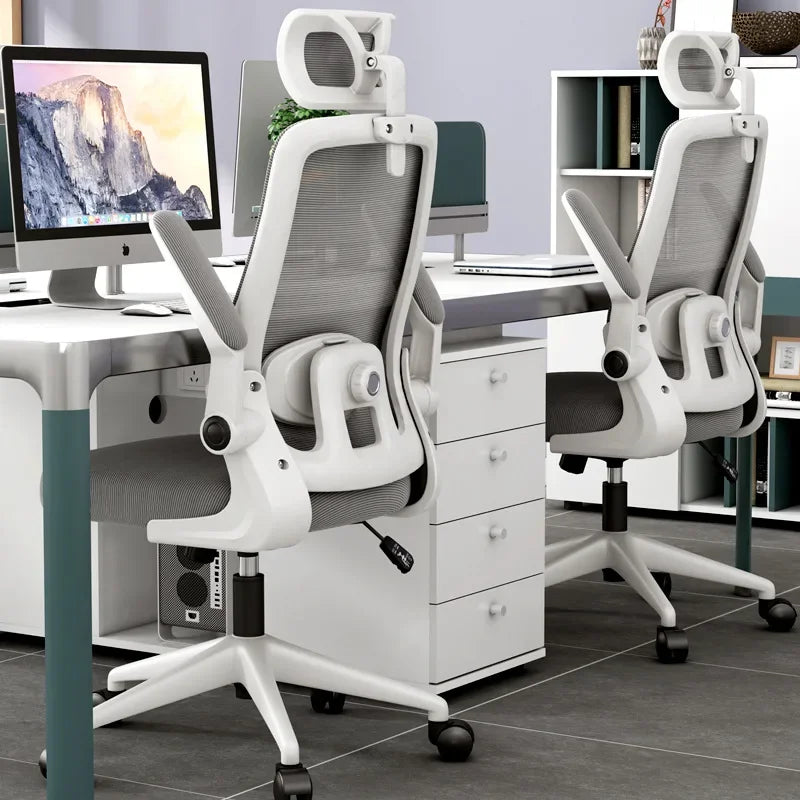 Ergonomic Office Chair Mesh High Back Lumbar Support Adjustable Height Swivel Rolling Computer Desk Chair Home Study Student
