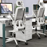 Ergonomic Office Chair Mesh High Back Lumbar Support Adjustable Height Swivel Rolling Computer Desk Chair Home Study Student