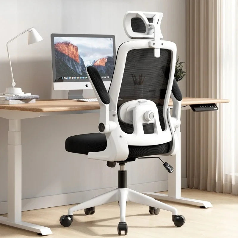 Ergonomic Office Chair Mesh High Back Lumbar Support Adjustable Height Swivel Rolling Computer Desk Chair Home Study Student