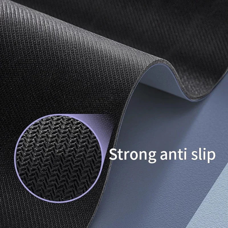 VIKAMA Black Wave Table Mat Black Game Mouse Pad Mat Anti-Slip Mat Desktop Carpet Game Handle Desktop Gadget Mouse Pad
