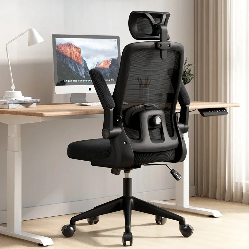 Ergonomic Office Chair Mesh High Back Lumbar Support Adjustable Height Swivel Rolling Computer Desk Chair Home Study Student