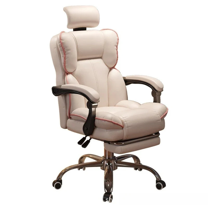 Home comfort e-sports chair sedentary study computer chair office sofa seat live streaming host live stream swivel chair