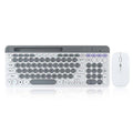 Luxuglow™ Dual-Mode 2.4G & Bluetooth 5.0 Wireless Keyboard & Mouse Combo – Rechargeable, 3-Channel, Type-C | FlipStylez LLC®