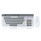 Luxuglow™ Dual-Mode 2.4G & Bluetooth 5.0 Wireless Keyboard & Mouse Combo – Rechargeable, 3-Channel, Type-C | FlipStylez LLC®