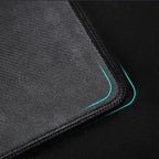Gray Mouse Pad – Large & Small Overlocked XXL Desktop Keyboard Table Pad, Gaming Desk Mat for PC & Computer Accessories