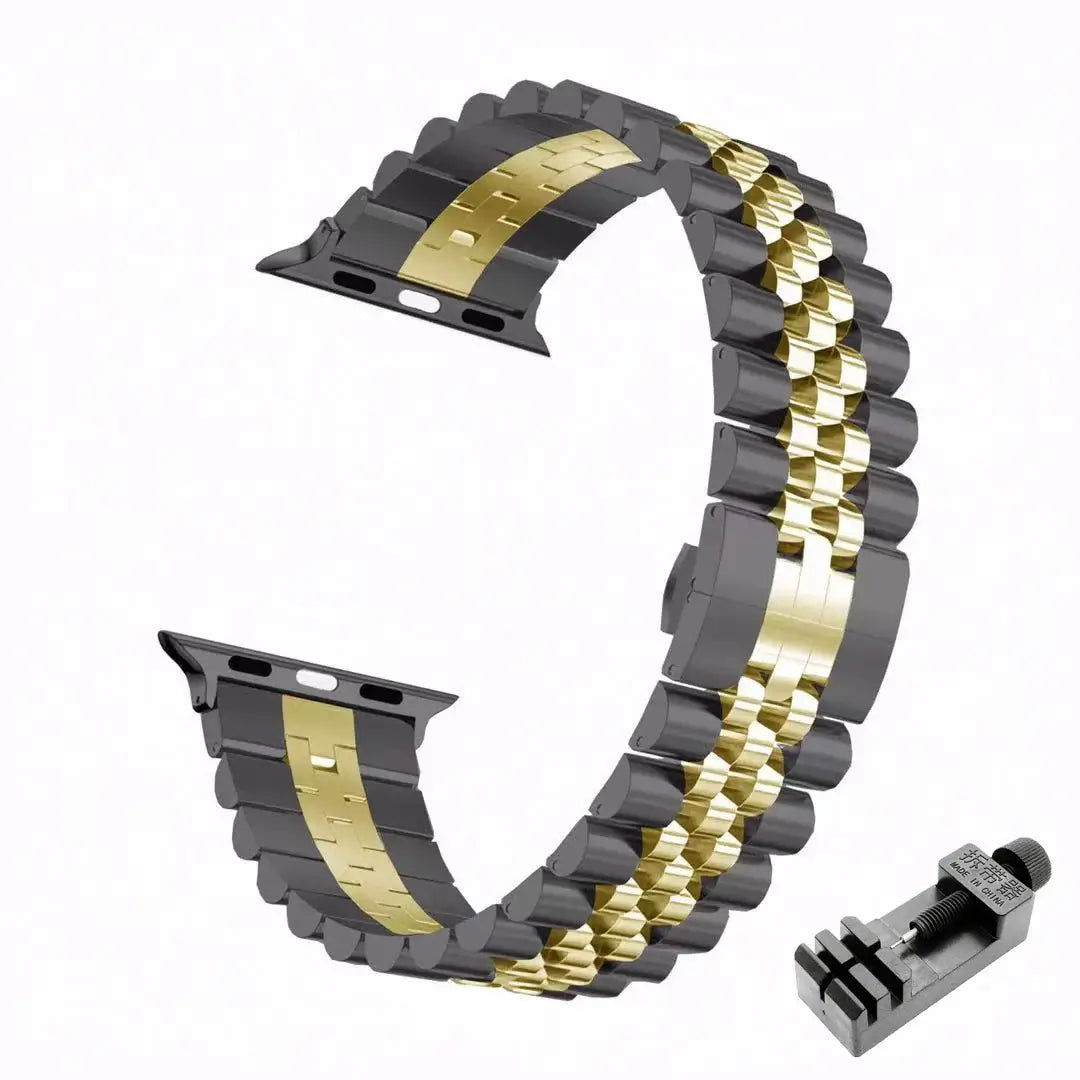 Apple Watch Stainless Steel Strap - Elegant Durable Design