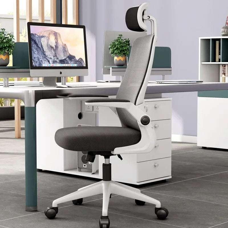 Ergonomic Office Chair Mesh High Back Lumbar Support Adjustable Height Swivel Rolling Computer Desk Chair Home Study Student