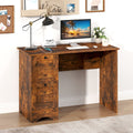 Wooden Computer Desk Workstation with 3 Drawers for Home and Office