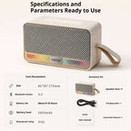 KP-872 Best-Selling Portable Outdoor Bluetooth Speaker Handheld Heavy Bass TF Card Slot Subwoofer In Stock