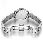 Women's Stainless Steel Watch Lavender Dial Calendar