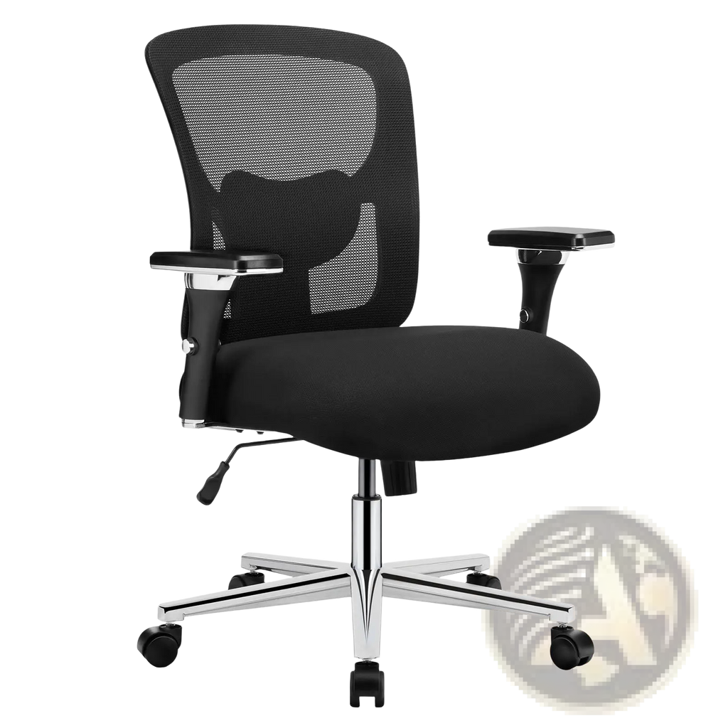 Big and Tall Office Chair 500lb Mesh Ergonomic Seat