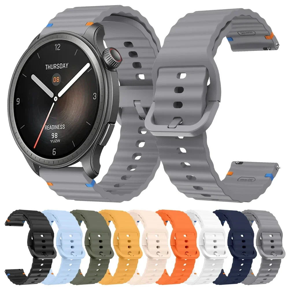 COROS Silicone Watch Band Replacement - Unisex Comfort Strap