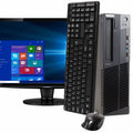 Lenovo ThinkCentre M92 Desktop Computer with 19" Flat Screen Monitor (Refurbished)