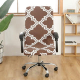 Office Chair Cover Jacquard Removable Gaming Computer Case Cushion Covers Dust Guards For Home Leisure Universal Size Modern Stretchable Cloth Polyester Universal Desk Task Chair Chair Covers Stretch Rotating Chair Slipcover