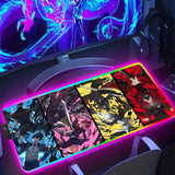 NS Superstore RGB gaming mouse pad - XL Anime LED Desk Mat