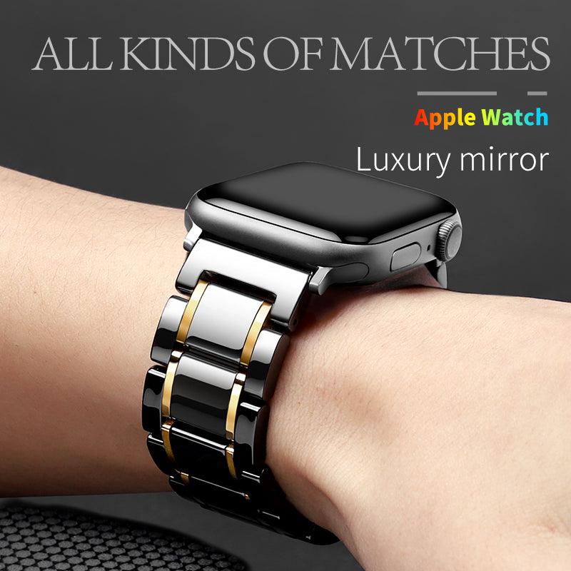 Ceramic Apple Watch Band Series 11/10/9/8/7/6/5/4/ SE / Ultra 1/2/3