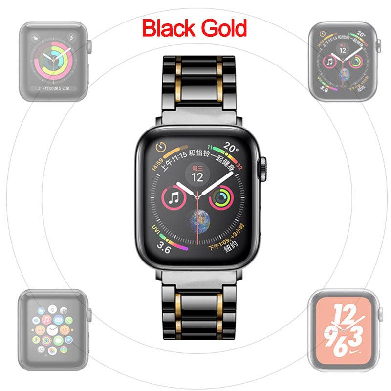 Ceramic Apple Watch Band Series 11/10/9/8/7/6/5/4/ SE / Ultra 1/2/3