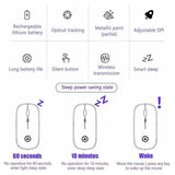 Retro Wireless Mouse RGB Rechargeable Mouse Wireless Computer Mute Mouse Portable Mobile Optical Office Mouse with USB LED Backlit Gaming Office Mouse Laptop