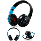 Stylish Wireless Bluetooth Headphone Stereo Headset Music Headset Foldable Wireless and Wired Stereo Headset Micro SD/TF FM For Cell Phone PC