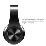 Stylish Wireless Bluetooth Headphone Stereo Headset Music Headset Foldable Wireless and Wired Stereo Headset Micro SD/TF FM For Cell Phone PC