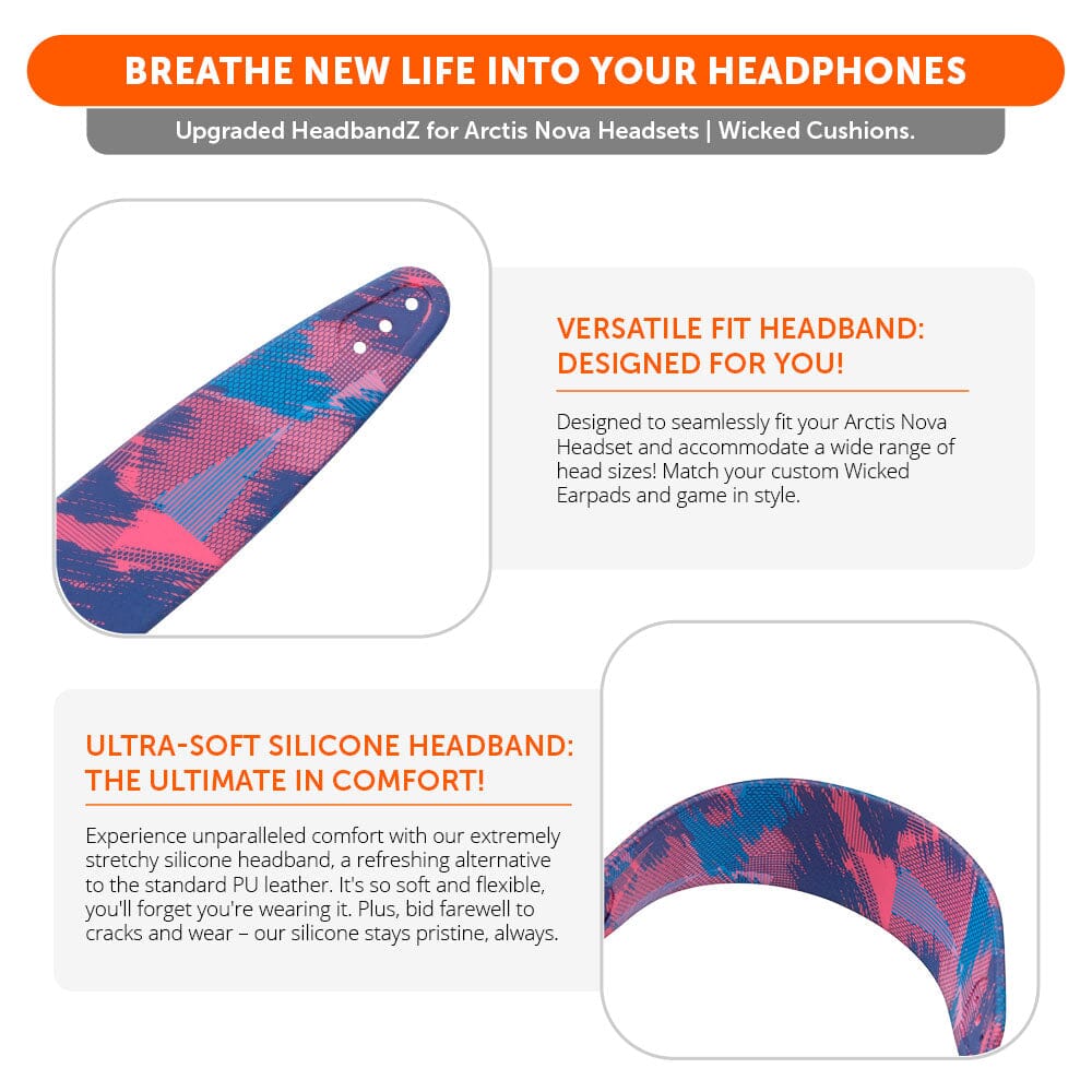 Upgraded Headband Replacement for Arctis Nova Headphones