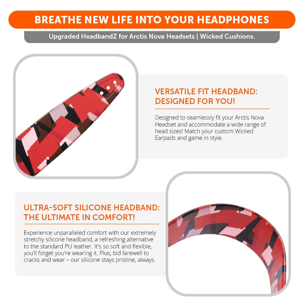 Upgraded Headband Replacement for Arctis Nova Headphones